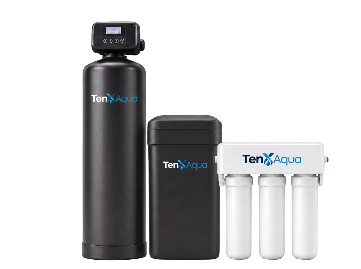 TenXAqua Complete with one filtration tank, water softener and reverse-osmosis system