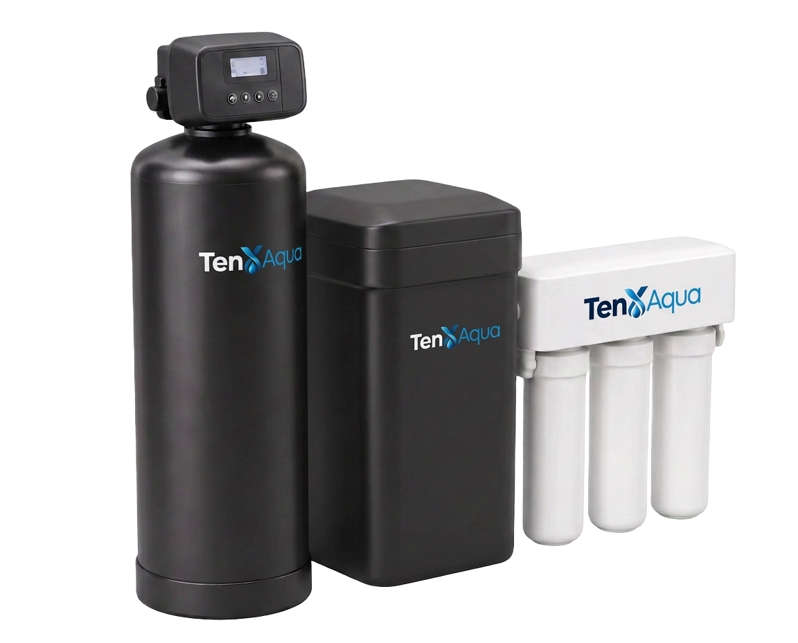 TenXAqua Complete with one filtration tank, water softener and reverse-osmosis system